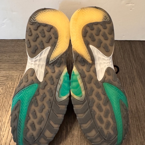 Adidas Streetball Shoes Mens Size 7.5 Black Gray Retro Leather Suede EE4968 - Picture 6 of 7